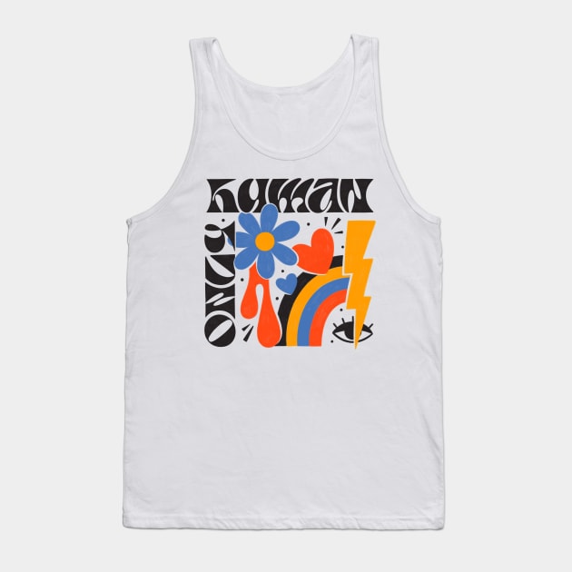 Only Human Tank Top by MelCerri